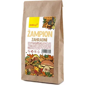 Sušená zelenina Wolfberry Žampion zahradní 20 g