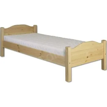 Postel ImportWorld Dřevěná postel 80x200 Ron (Barva dřeva: Šedá)