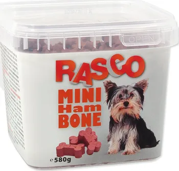 Pamlsek pro psa Rasco Dog Mini kosti šunkové 580 g
