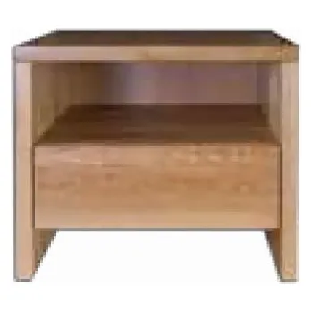 Nábytek ImportWorld Noční stolek Rose masiv v45 x š50 x h35 cm (Barva dřeva: Brendy)