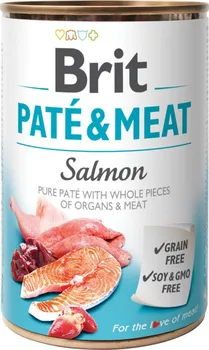 Krmivo pro psa Brit Dog Paté & Meat Salmon