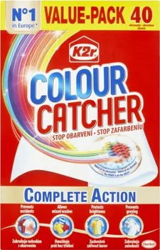 Odstraňovač skvrn K2R Colour Catcher 40 ks