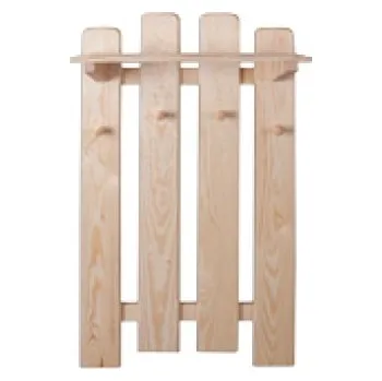 Věšák ImportWorld Věšák Ariel masiv v85 x š46 x h26 cm (Barva dřeva: Borovice)