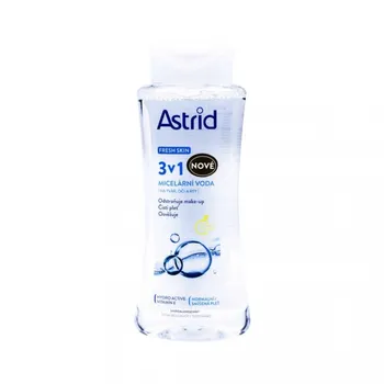Micelární voda Astrid 3v1 pro normální a smíšenou pleť 400 ml
