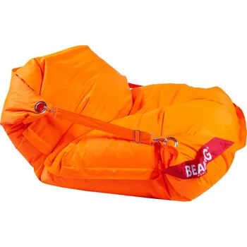 Sedací pytel BeanBag Sedací pytel 189x140 comfort s popruhy fluo orange