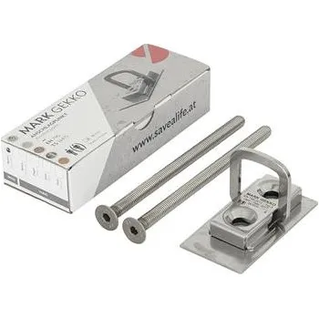 Vodácké vybavení MARK kotevní bod Gekko Vario EN795 95x50x14 mm upevnění do cihly