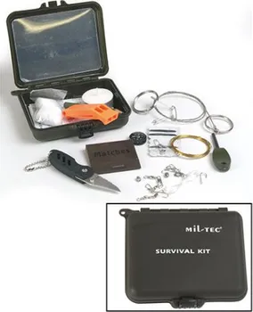Vybavení pro přežití Mil-Tec KPZ Survival Box plastový