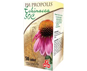Přírodní produkt Purus Meda Propolis Echinacea 50 tbl.