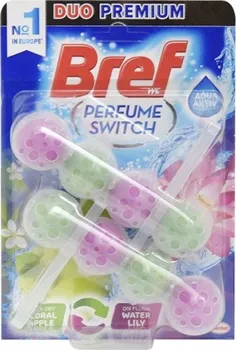 Čisticí prostředek na WC Bref Perfume Switch Floral Apple & Water Lily 2 x 50 g