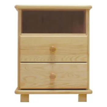 Noční stolek ImportWorld Noční stolek Robert hl. 35 cm (Barva dřeva: Borovice)