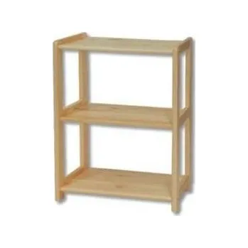 Knihovna ImportWorld Regál Hans masiv - šířka 40 cm (Barva dřeva: Ořech)