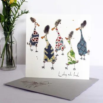 Pohlednice AW Ladies who lunch 15 x 15, Anna Wright UK