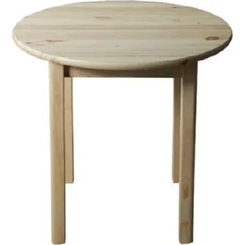 Jídelní stůl ImportWorld Stůl kruhový Pavel - průměr 70 cm (Barva dřeva: Borovice)