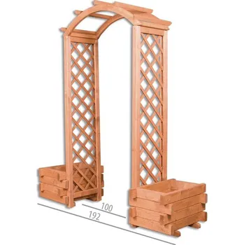 Květináč ImportWorld Zahradní květináč s pergolou Mya