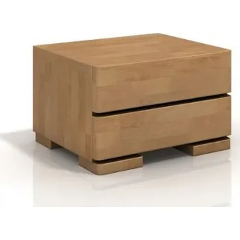 ImportWorld Noční stolek Elisabeth 1S, buk masiv (Barva dřeva: Bílá)