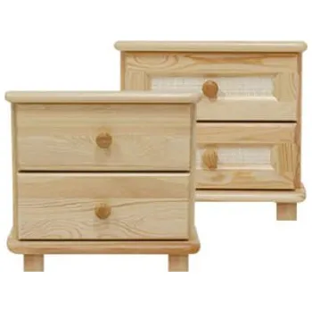 Noční stolek ImportWorld Noční stolek Klaudie (Barva dřeva: Borovice)