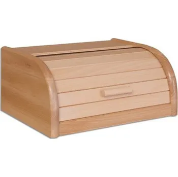 ImportWorld Dřevěný chlebník Barnaby (Barva dřeva: Ořech)