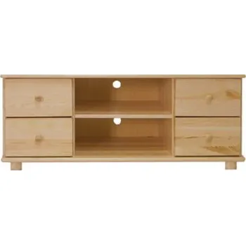 Jídelní stůl ImportWorld TV stolek Barbora - šířka: 118 cm (Barva dřeva: Borovice)