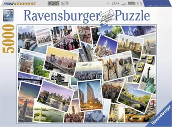 Puzzle Ravensburger New York nikdy nespí 5000 dílků