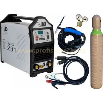 Svářečka VECTOR WELDING Set 2 VECTOR DIGITAL T231 + hořák TIG + sv. kabel
