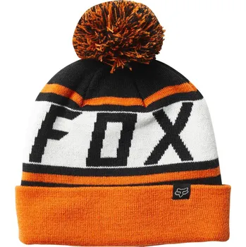 Čepice FOX Throwback Beanie černá/oranžová uni