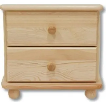 Jídelní stůl ImportWorld Noční stolek Darcie masiv v41 x š42 x h33 cm (Barva dřeva: Borovice)