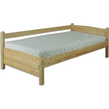 Ložnice ImportWorld Dřevěná postel 90x200 Jace (Barva dřeva: Dub)