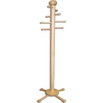 ImportWorld Věšák Muriel masiv v186 cm (Barva dřeva: Olše)