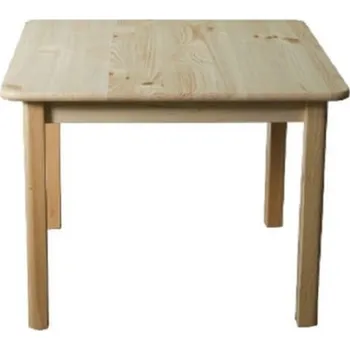 ImportWorld Stůl obdélníkový Emil - 100x70 cm (Barva dřeva: Ořech)