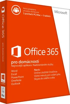 MS Office 365 Home Premium pro domácnost CZ
