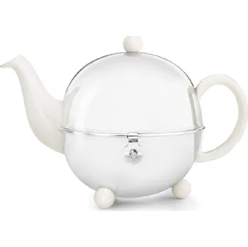 Konvice na čaj Čajová konvice Cosy 0,9L bílá - Bredemeijer (Konvice na čaj Cosy 900ml bílá - Bredemeijer)