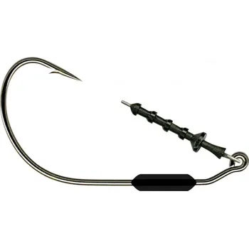 Rybářský háček Mustad Háčky Power Lock Plus Worm Hook - Vel:3/0