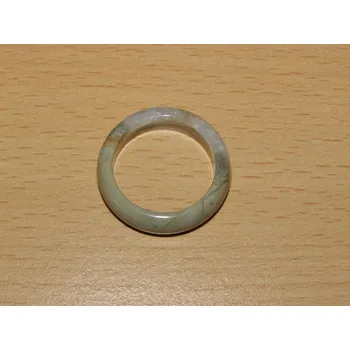 Drahý kámen Jaspis brekcie - Prstýnek - průměr 19 mm - kp57