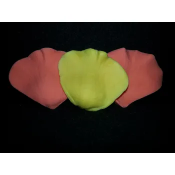 Jedlá dekorace na dort Silikonová formička okvětní lístky růže 4027