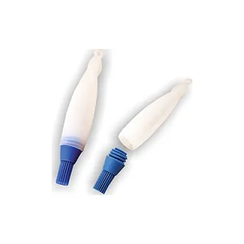 Mašlovačka Silikonová mašlovačka OIL s nádobou na olej 19 cm