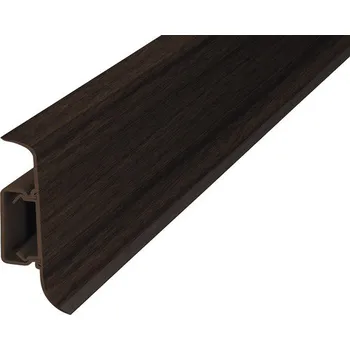 kabelová chránička Kanálková lišta KSL50 50x22mm; 2,5m Wenge; středový kabel, kanál