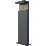 LED venkovní sloupkové osvětlení Panlux Natura S IP54 12 W 960 lm 4000 K šedé se senzorem pohybu