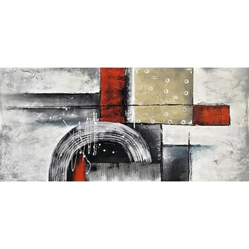Obraz Obraz na plátně, ručně malovaný Abstrakce II. 55x120cm
