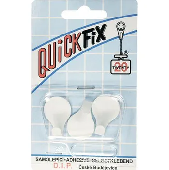Věšák Háček samolepící Quickfix Typ 7 blistr bílý