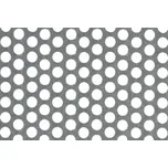 Alu děrovaný plech 600x1000x0,8 mm