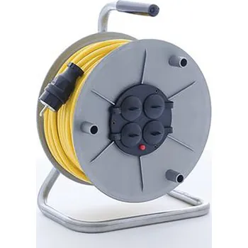 Napájecí kabel Prodlužovací kabel na bubnu Munos ELITE kabel N07V3V3-F3G1,5 4x230V 40 m