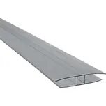 Plastový profil Bravo LPH pro polykarbonátové desky 10 mm délka 3 m