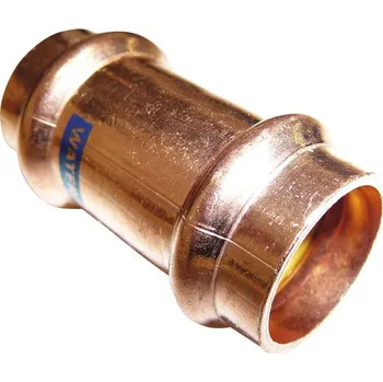 Instalatérský materiál Duopress nátrubek 2415, 22 mm - hrdlo na obou stranách