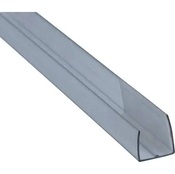 Stavební profil Plastový profil Bravo LPU pro polykarbonátové desky 10 mm délka 2,1 m