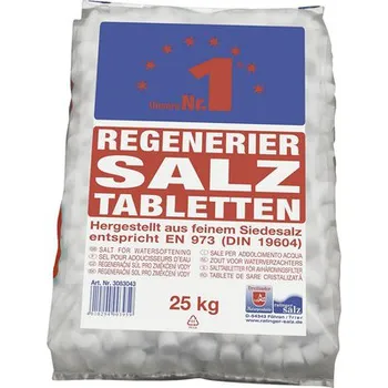 Tabletová regenerační sůl pro změkčování vody 25 kg