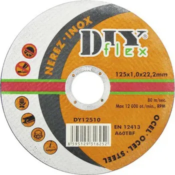 Řezný kotouč Řezný kotouč DIY Ø 125 x 1 mm