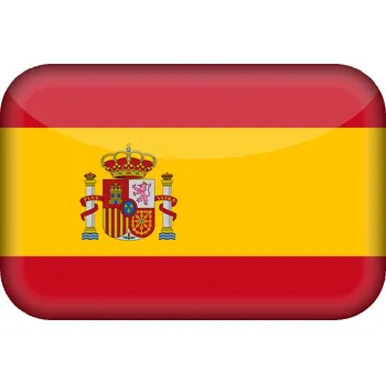 Samolepicí dekorace na vozidlo Amicar Samolepicí vlajka Španělska 50x30 mm, 3D efekt