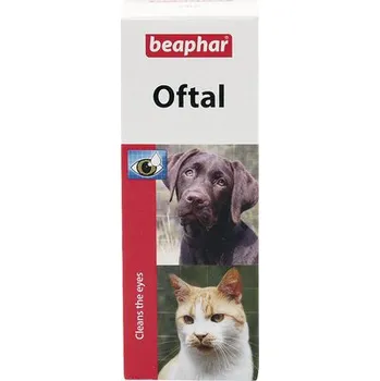 Kosmetika pro psa Oční kapky Beaphar Oftal 50 ml