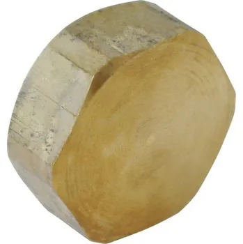 Fitinka Víčko 6hran 1" mosaz