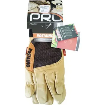 Pracovní rukavice Zahradní rukavice Rostaing Forest vel. 10 celokožené